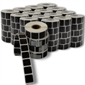 Target Pasters -5 Roll pak- BLACK Full Case
